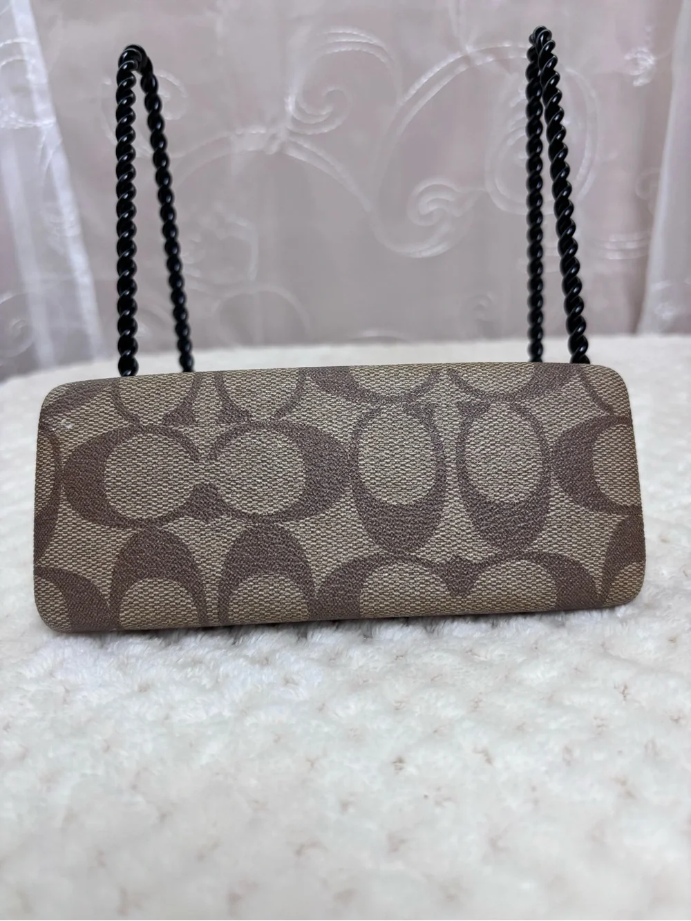 Coach Melissa (516) Tortoise Oval Eyeglasses w/Rx Lenses, Coach Case Included